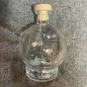 Cooperstown Distillery Clear 750ml baseball Bottle